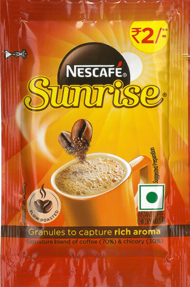 Soluble granular coffee